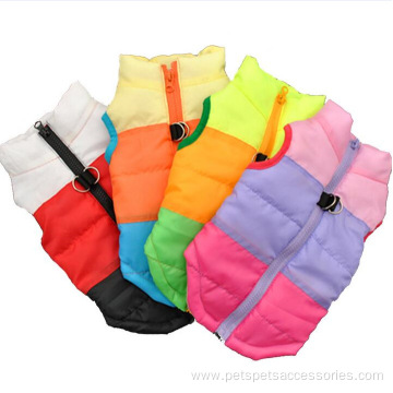 Direct Winter Color Vest Jacket Pet Clothing Dog